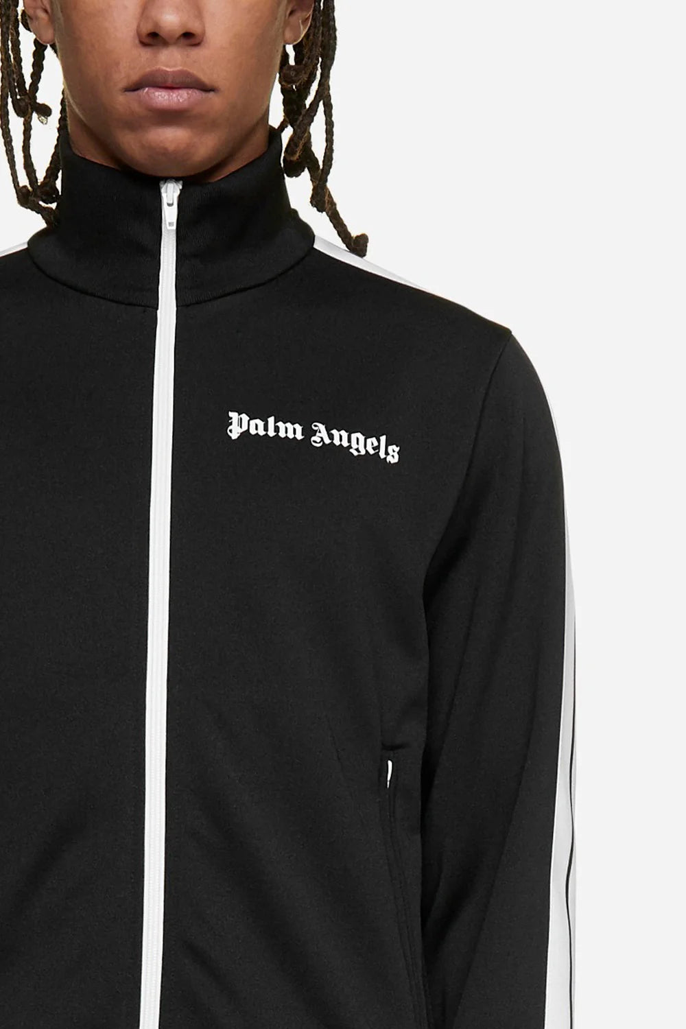 Conjunto Palm Angels Classic side-stripe zipped black