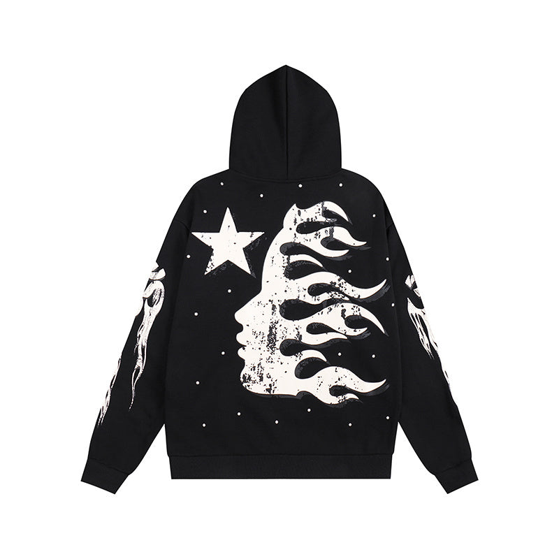 Hellstar Galaxy Hoodie – Black Edition