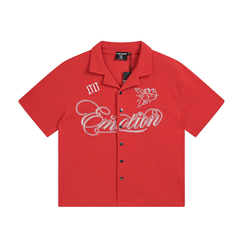 Mixed emotion T-shirt Red
