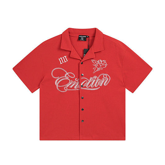 Mixed emotion T-shirt Red