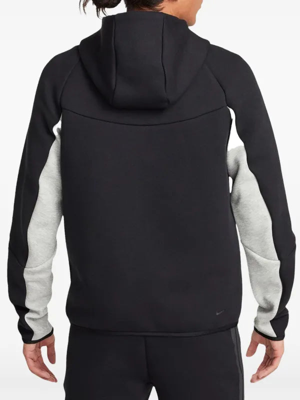 Tech Windrunner "Black/Dark Heather Grey"