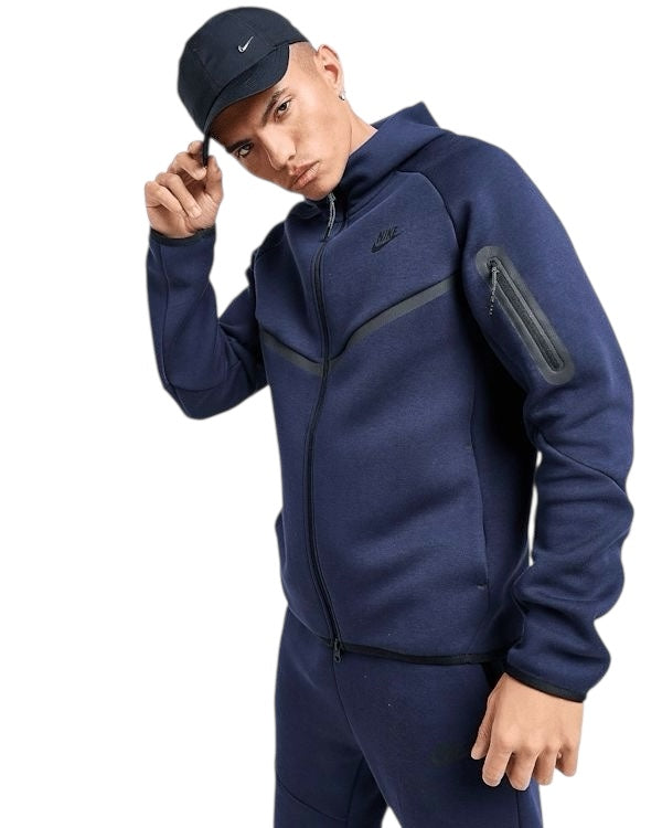 Conjunto Nike Tech Fleece Azul