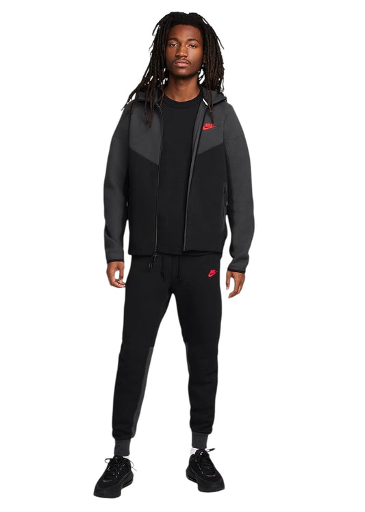 Conjunto Nike Tech Fleece Negro/Gris