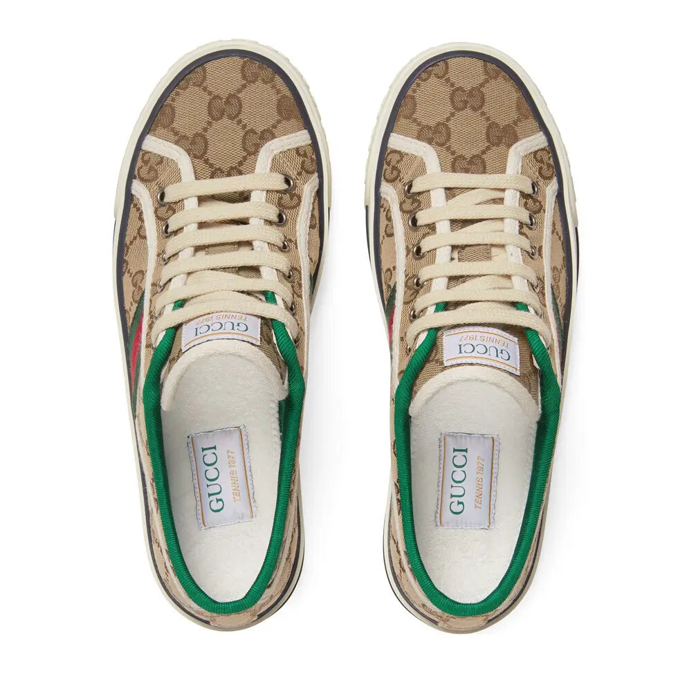 Zapatillas GG unisex de la serie 1977 de Gucci Tennis