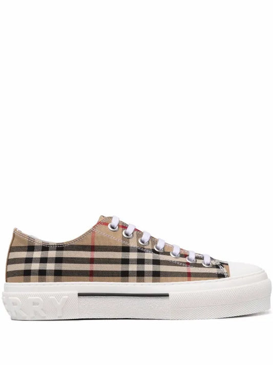 tenis bajos con motivo Vintage Check