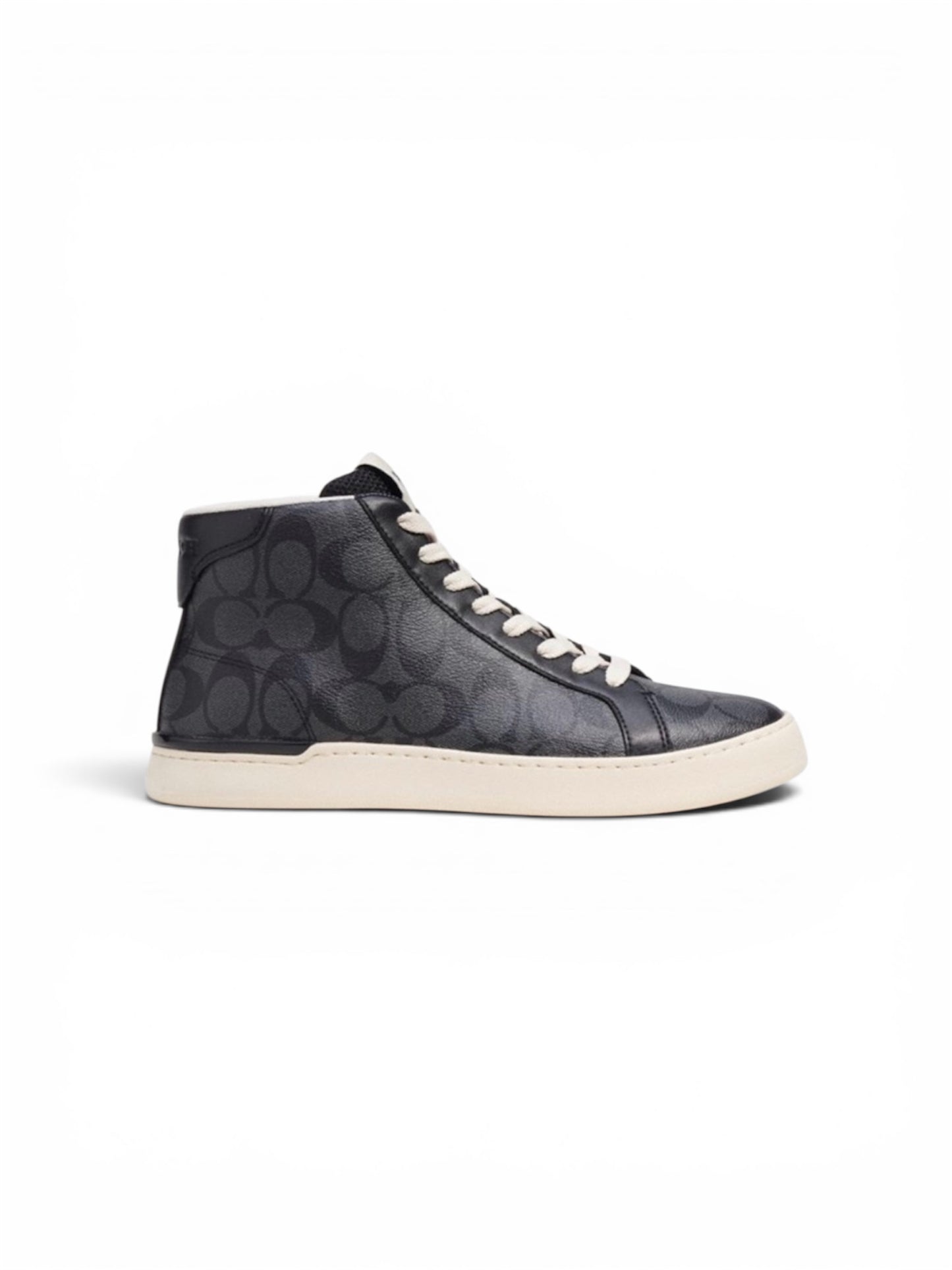 Coach Clip High Top Hombre Gris Negras