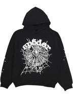 SP5DER hoodie OG Web Black