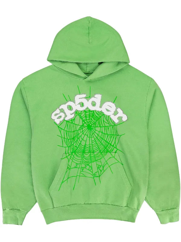 SP5DER hoodie Web Green