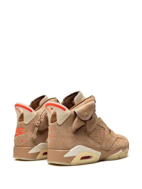 tenis Air Jordan 6 Retro SP British Khaki Promo Sample de Jordan x Travis Scott