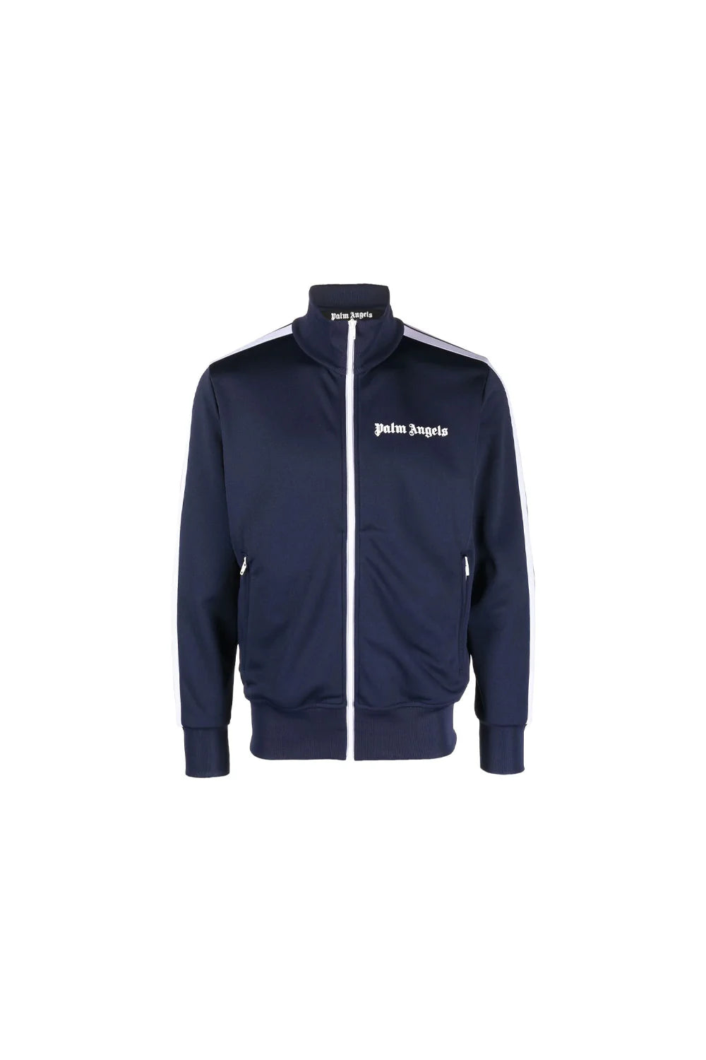 Conjunto Palm Angels Classic side-stripe zipped blue navy