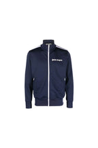 Conjunto Palm Angels Classic side-stripe zipped blue navy